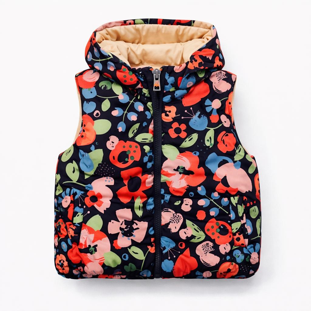 KIZ BEBEK 37627 COLORFUL YELEK 1/4 GK5122