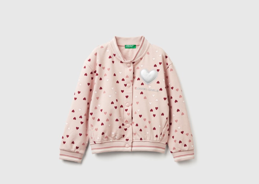 KIZ BEBEK 3YCMG5040 BOMBER SWEATSHIRT