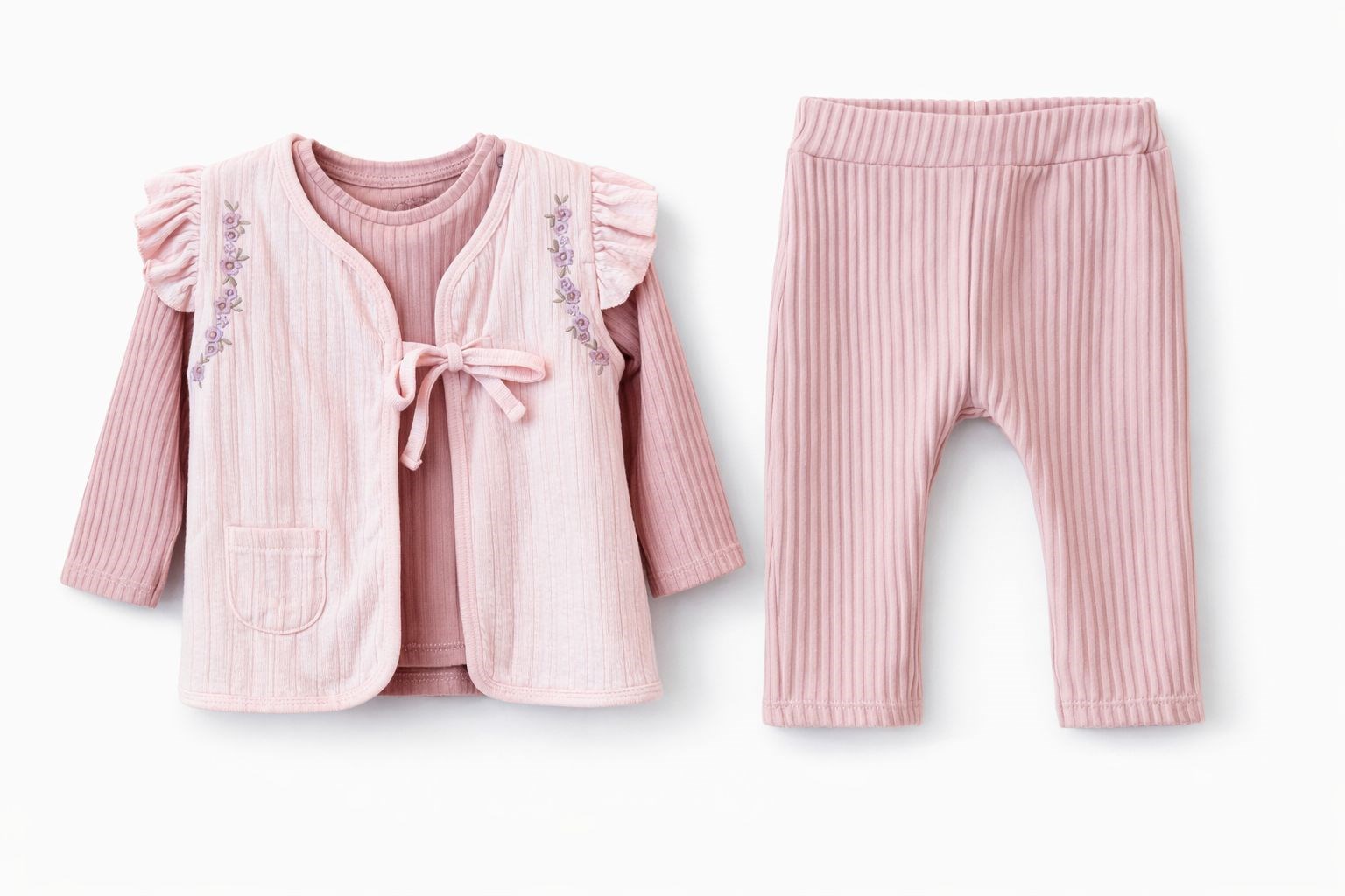 KIZ BEBEK BLOOMİNG 3LÜ TAKIM GK2321