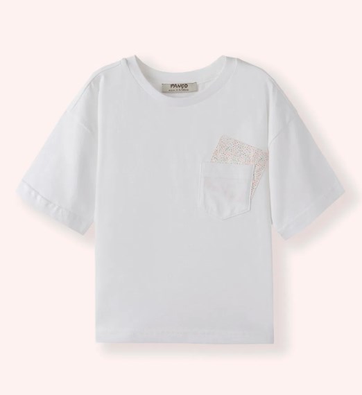 KIZ BEBEK NOSTALGIC DREAM K.KOLLU TİŞÖRT GKPN0397