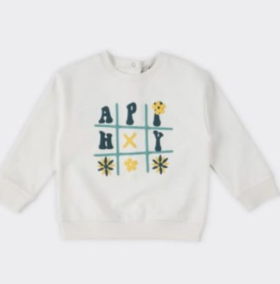 KIZ BEBEK RETRO JOURNEY SWEATSHİRT GK7066