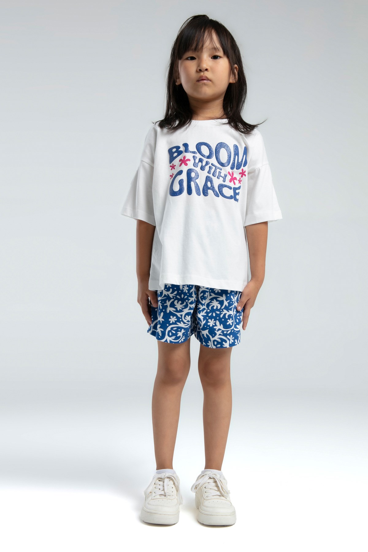 KIZ ÇOCUK 3621 BLOOM GRACE BASKI 2Lİ TAKIM GKP0082