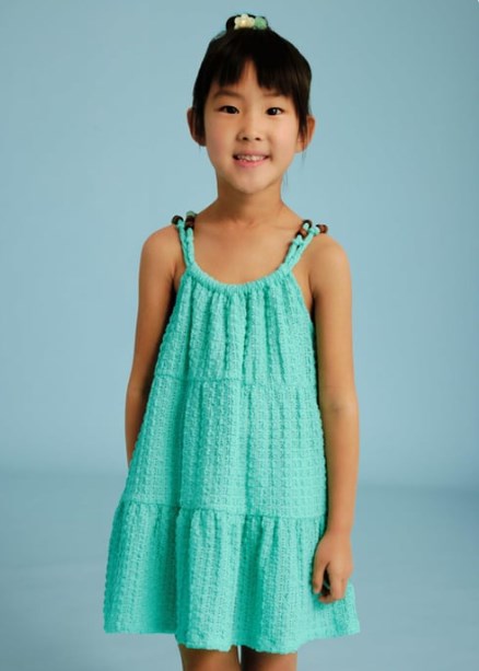 KIZ ÇOCUK 3936 ÖRME ELBİSE GKM0353