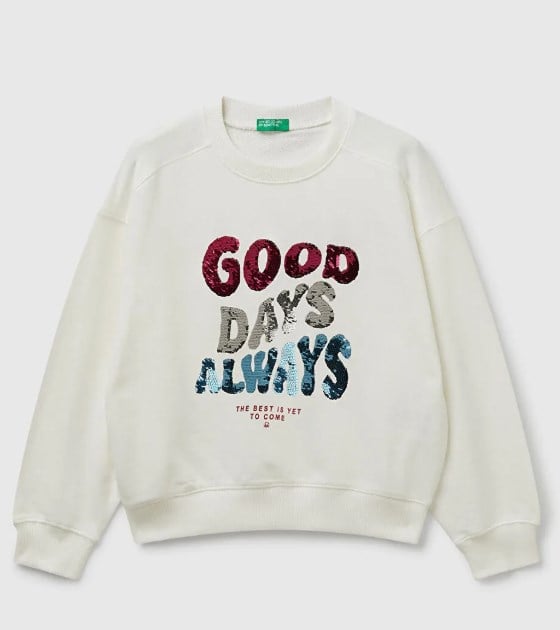 KIZ ÇOCUK 3J68C10QI-25K PULLU SWEATSHIRT