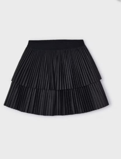 KIZ ÇOCUK 4904 KATLI PİLELİ ETEK GKM0040
