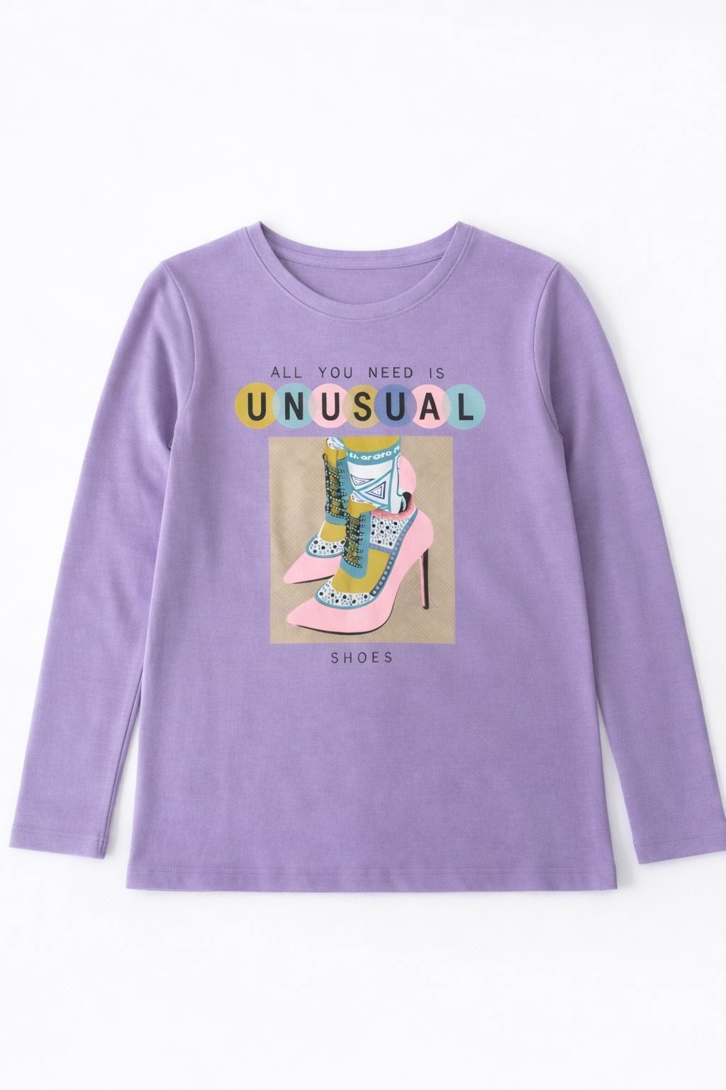 KIZ ÇOCUK ALL YOU NEED IS BASKI TSHIRT GK1751