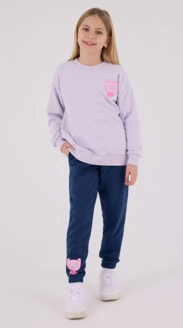 KIZ ÇOCUK EŞOFMAN TAKIM RP3695-2