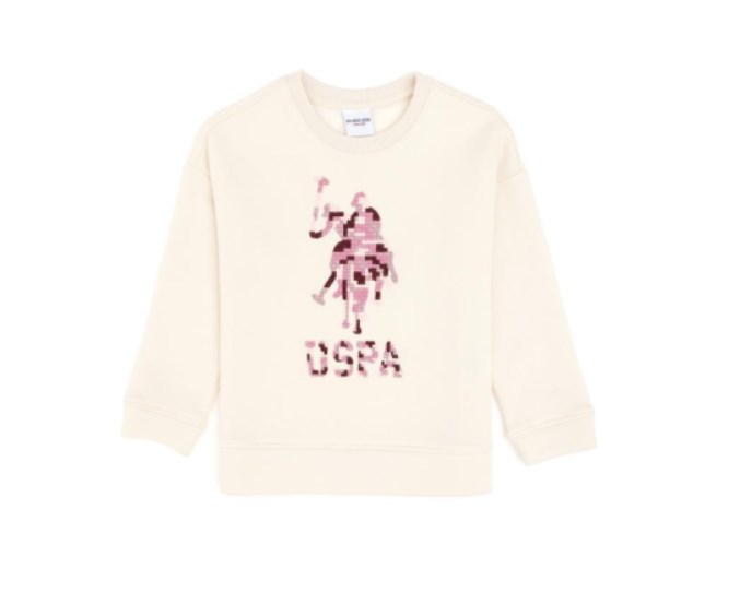 KIZ ÇOCUK FESTİVE COOL SWEAT SHIRT GK5173