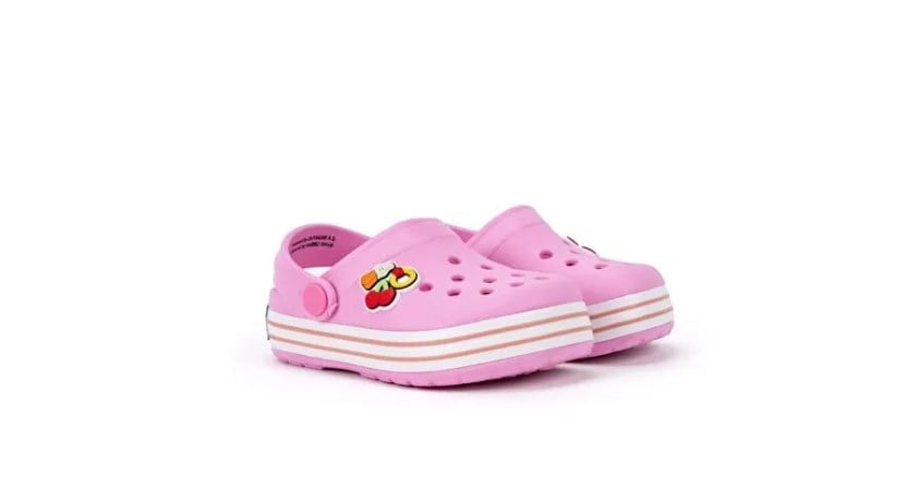 KIZ ÇOCUK KİRAZ DESEN CROCS SANDALET GKH0008