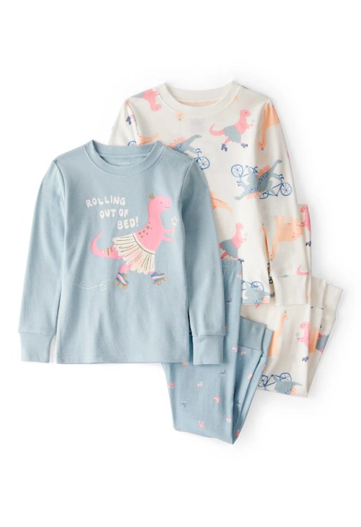Küçük Kız Çocuk Dinazor  2T523510 Pijama Set