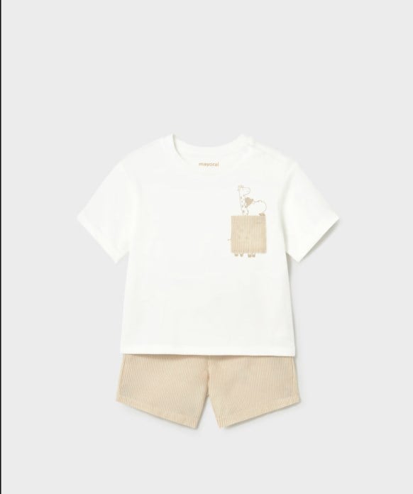 Mayoral 1228 Bermuda Set