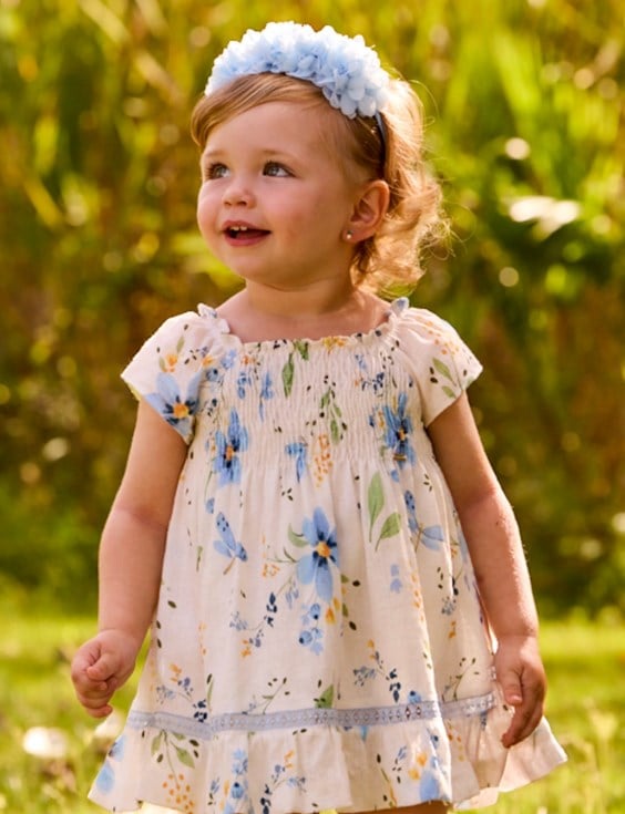 Mayoral 1992 Elbise-Baskılı