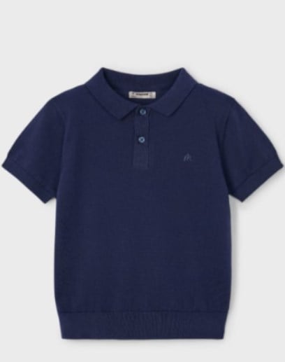 Mayoral Erkek Çocuk Polo Yaka Triko Tişört 2-10 Yaş LACİVERT