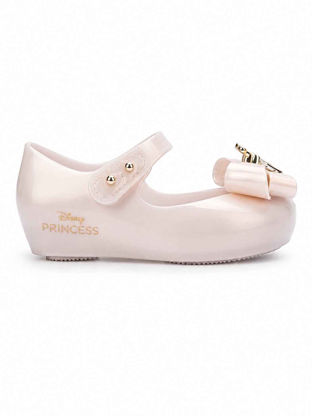 Mini Melissa Ultragirl Disney Princess - Prenses Taçlı Kız Çocuk Babet 22-29 BEJ