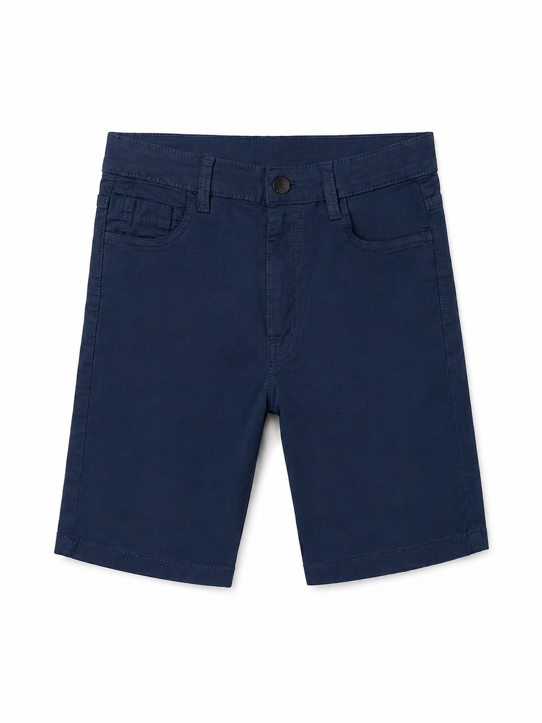 Nukutuvake Erkek Çocuk Slim Basic Şort 8-18 Yaş MAVİ