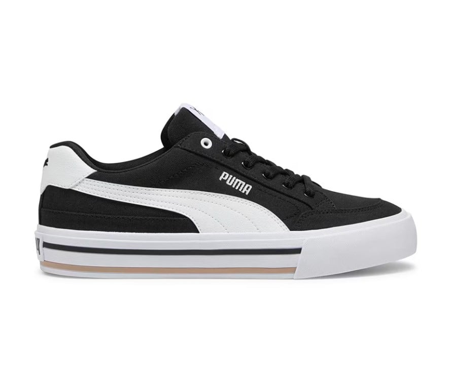 Puma Erkek Çocuk  Court Classic Vulc FS Günlük Spor Ayakkabı 40-45 SİYAH