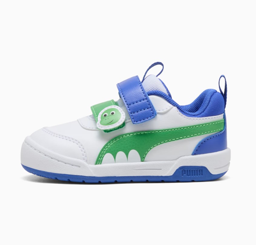 Puma Erkek Çocuk Multiflex 2 Dino V Spor Ayakkabı 22-27 BEYAZ - MAVİ