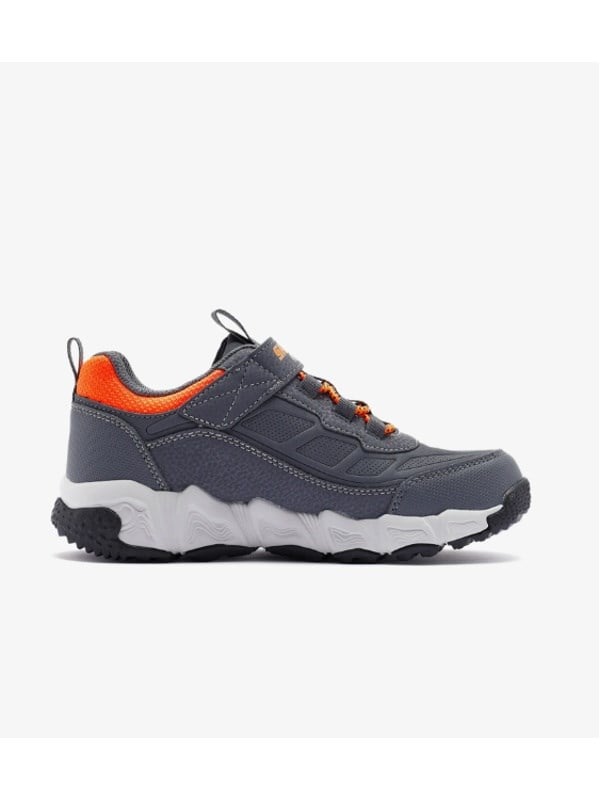 Skechers Erkek Çocuk Spor Bot GRİ - TURUNCU