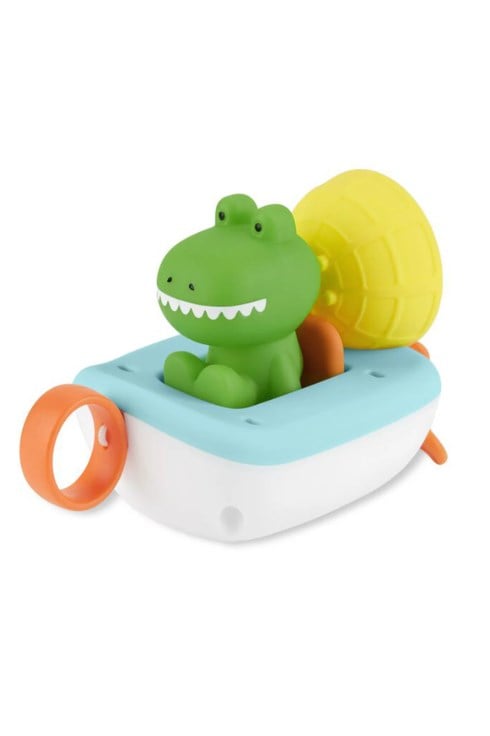 Skip Hop Zoo Banyo Oyuncağı Timsah 9 Ay+ ÇOK RENKLİ