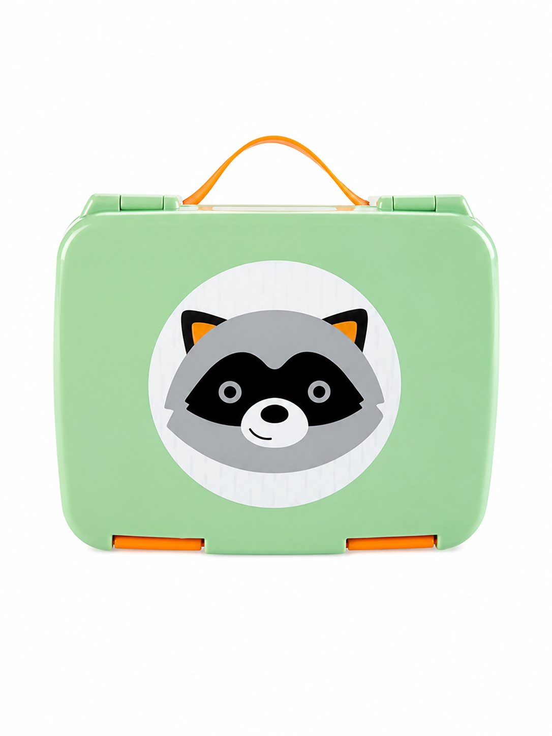 Skip Hop Zoo Bento Bölmeli Çocuk Beslenme Kutusu - Rakun ÇOK RENKLİ