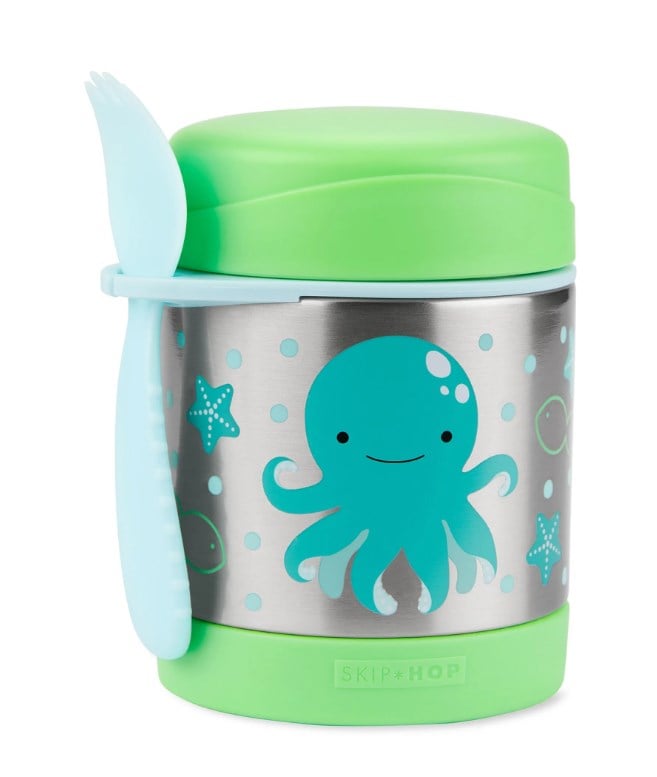 SKIP HOP Zoo Paslanmaz Çelik Termos Ahtapot 9R837010 ÇOK RENKLİ