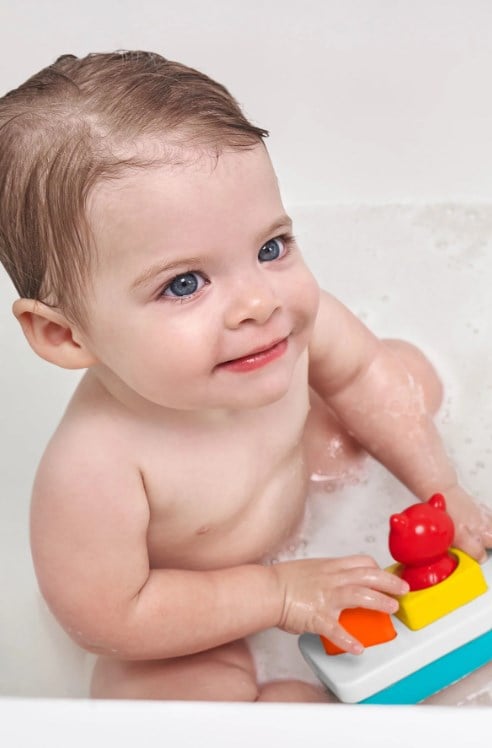 skip Hop Zoo Şekil Sıralayıcı ve İstifleyici Banyo Botu - Tilki ÇOK RENKLİ