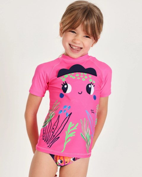 TUC TUC Moonlıght Splash Kız Çocuk Plaj Gıyım