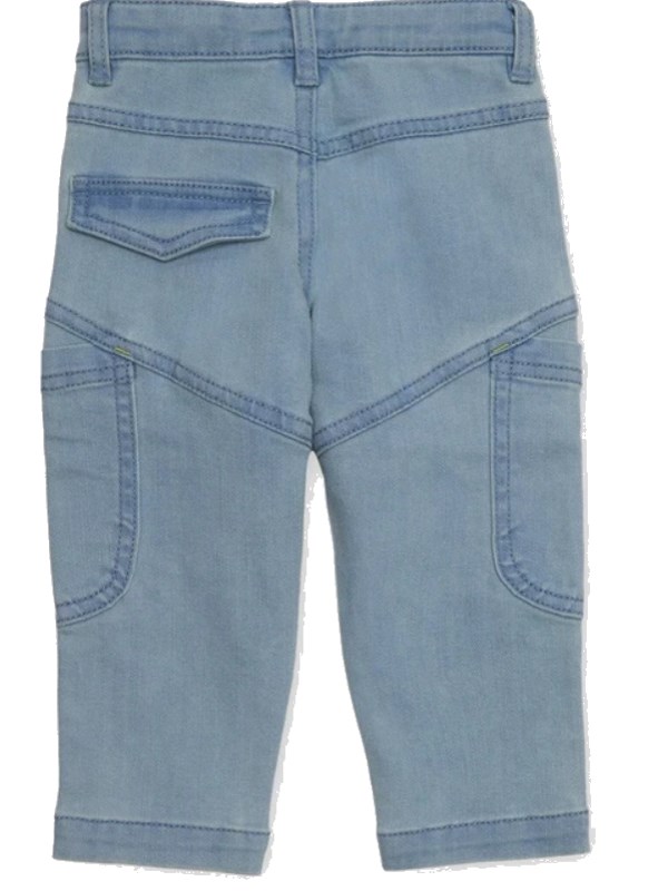 TucTuc Erkek Çocuk Açık Mavi Denim Pantolon KOYU MAVİ