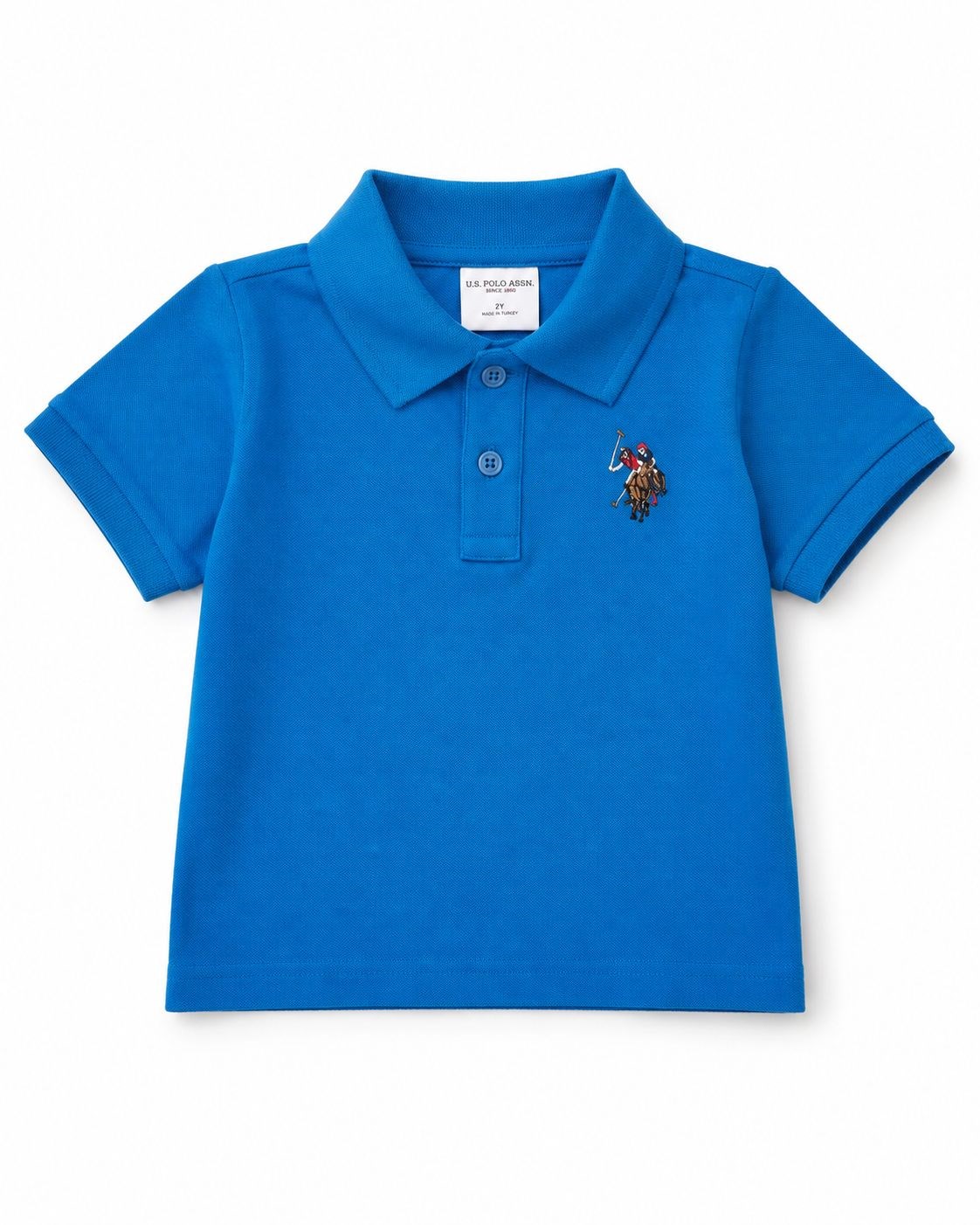 U.s Polo Assn  Erkek Bebek Polo Yaka Tişört 6 Ay 3 Yaş COBALT