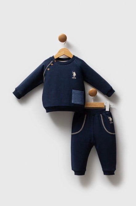U.S.POLO ASSN ERKEK BEBEK 2Lİ TAKIM USB2521