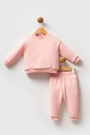 U.S.POLO ASSN KIZ BEBEK 2Lİ TAKIM USB2718