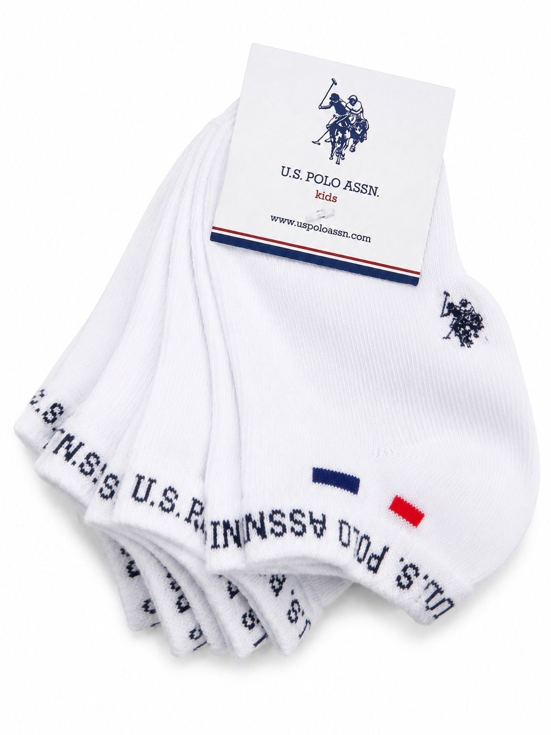 U.s Polo Assn. Erkek Çocuk 5 'Li Çorap BEYAZ