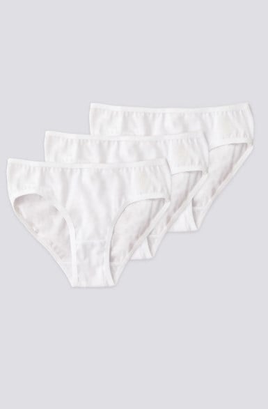 U.S Polo Assn. Kız Çocuk Basic Külot 3-14 Yaş BEYAZ