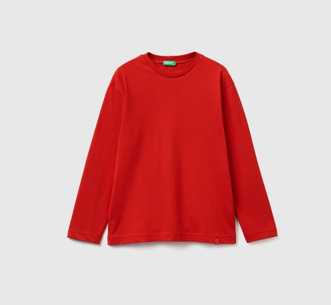 UNİSEX YAKA DTY BENETTON UZUN  SWEATSHİRT GKB1030