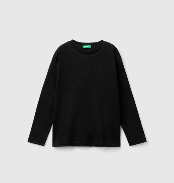 UNİSEX YAKA DTY BENETTON UZUN  SWEATSHİRT GKB1030