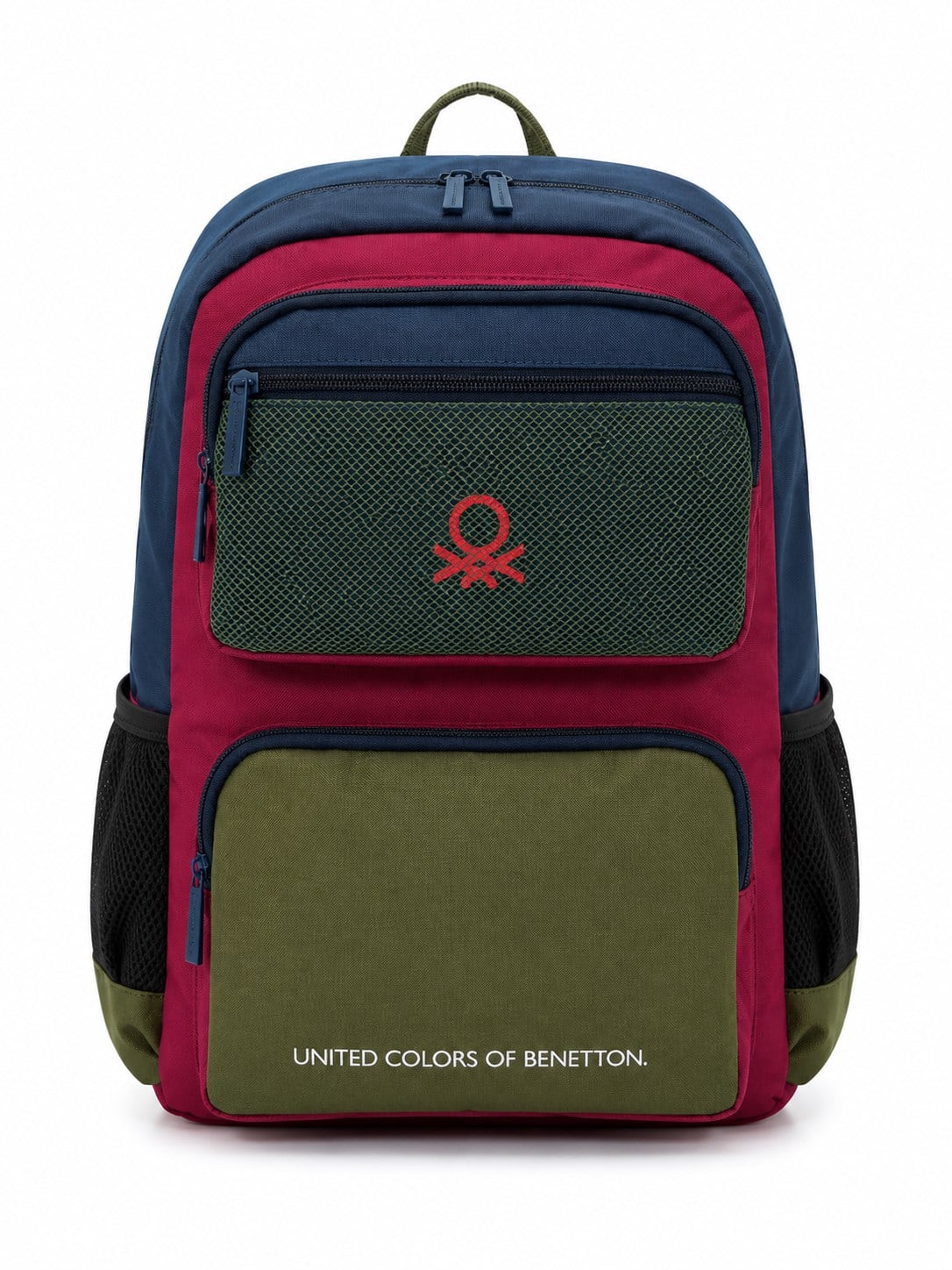 United Colors Of Benetton Sırt Çantası LACİVERT - HAKİ - BORDO