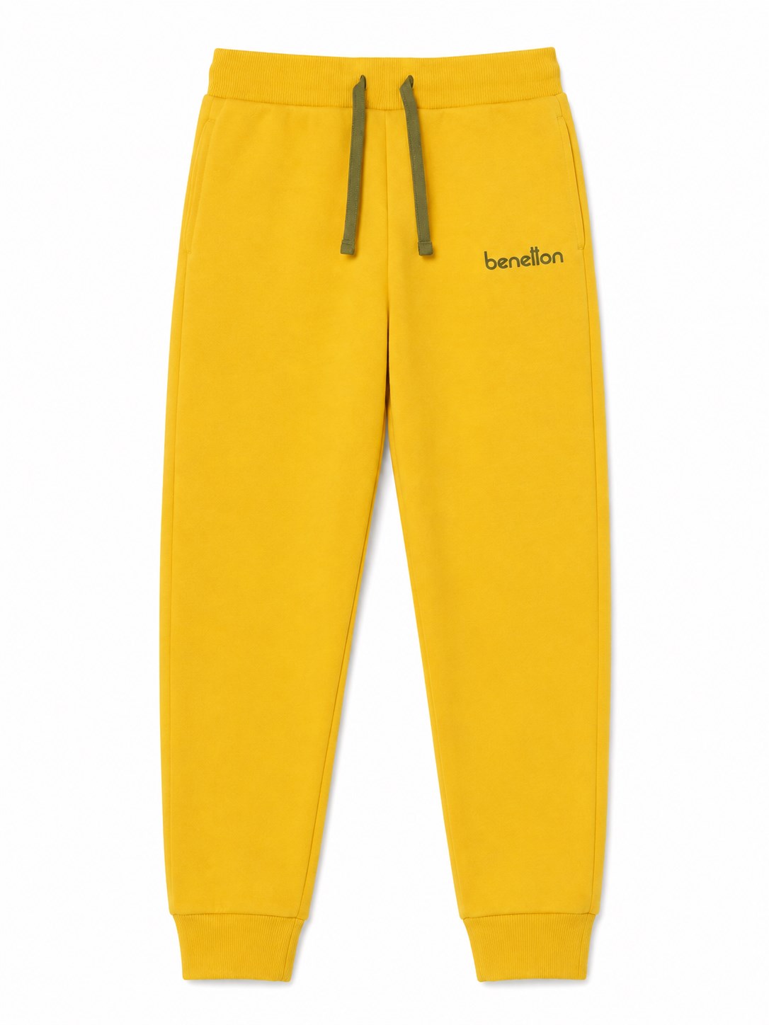 United Of Colors Benetton Belden Bağlamalı Çocuk Jogger Eşofman Altı 6-14 Yaş SARI