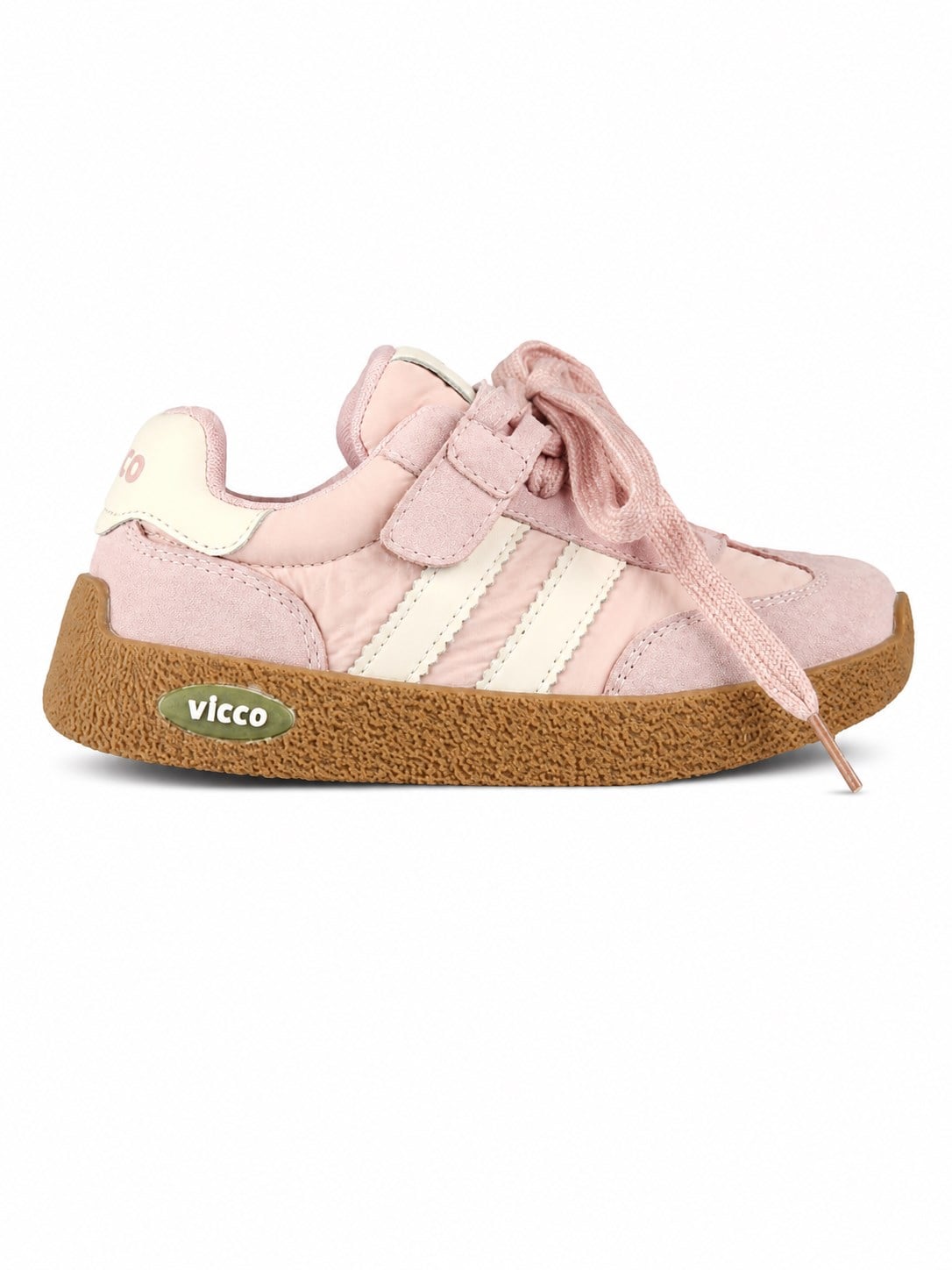 Vicco Kız Çocuk  Forza  Sneaker Spor Ayakkabı 31-35 PUDRA