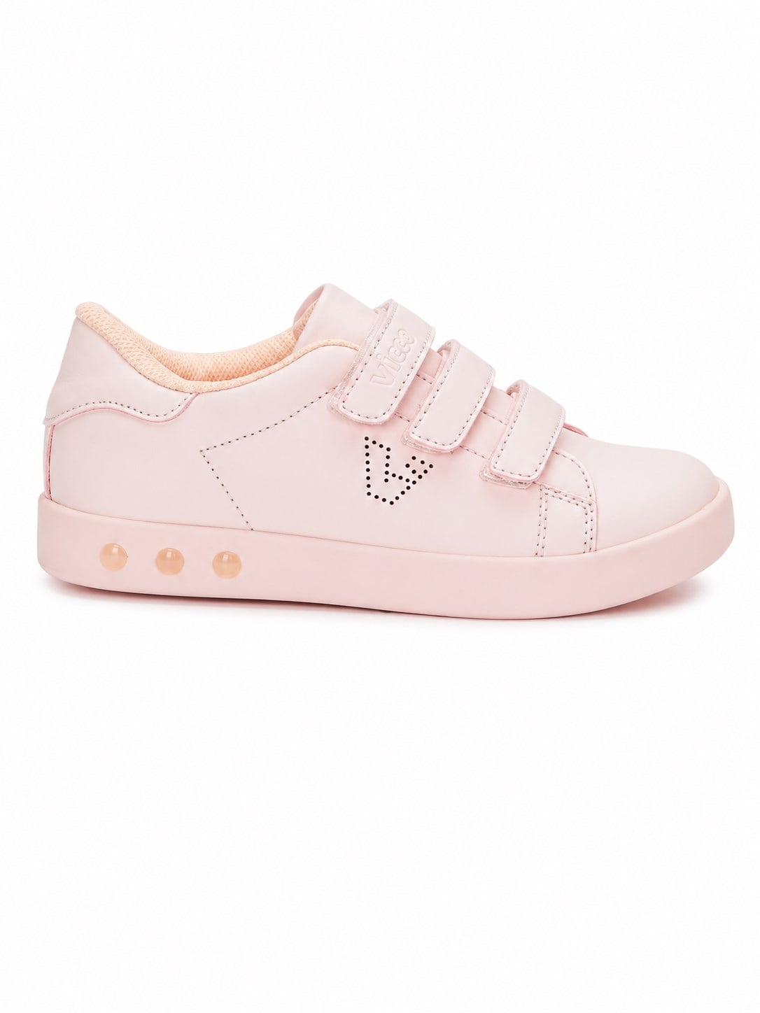 Vicco Oyo Işıklı Kız Çocuk Sneaker Spor Ayakkabı 31-35 PEMBE