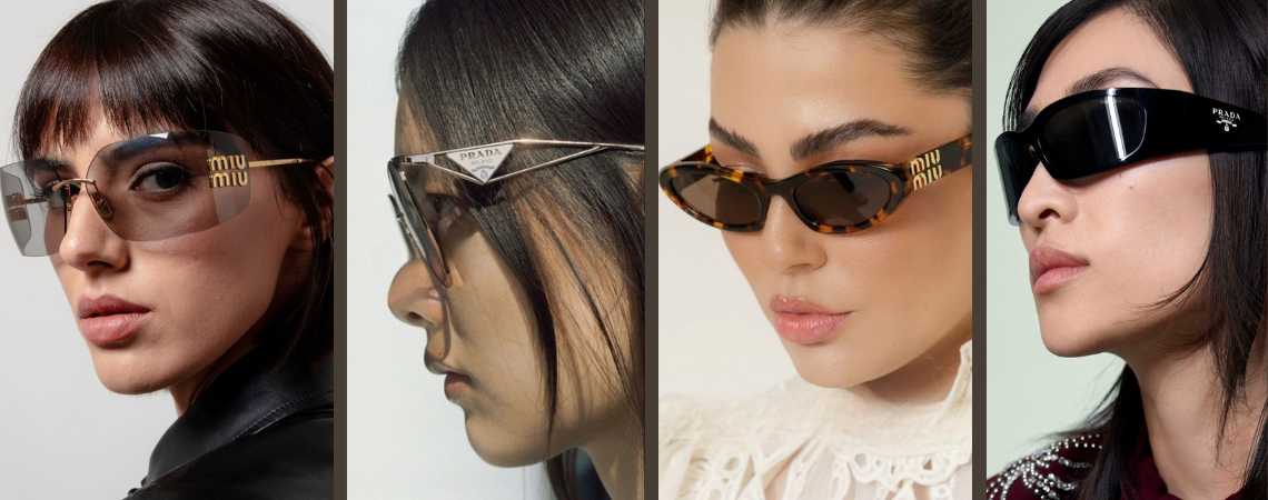Kadınlar İçin Lüks Gözlük Seçimi: Saint Laurent, Prada ve Miu Miu Arasında Kararsız Kalanlara