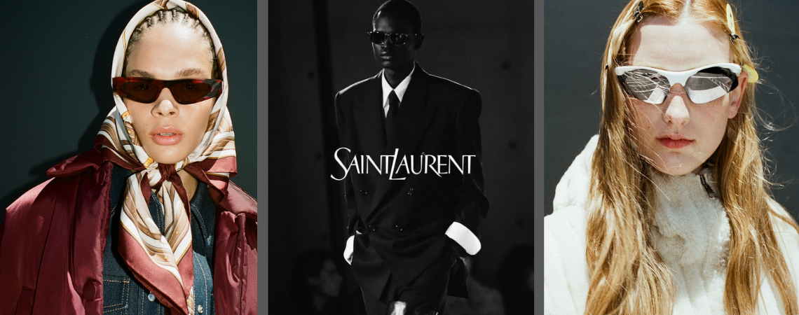 Lüksün İkonu: Gucci ve Saint Laurent Güneş Gözlüklerinde Zamansız Şıklık