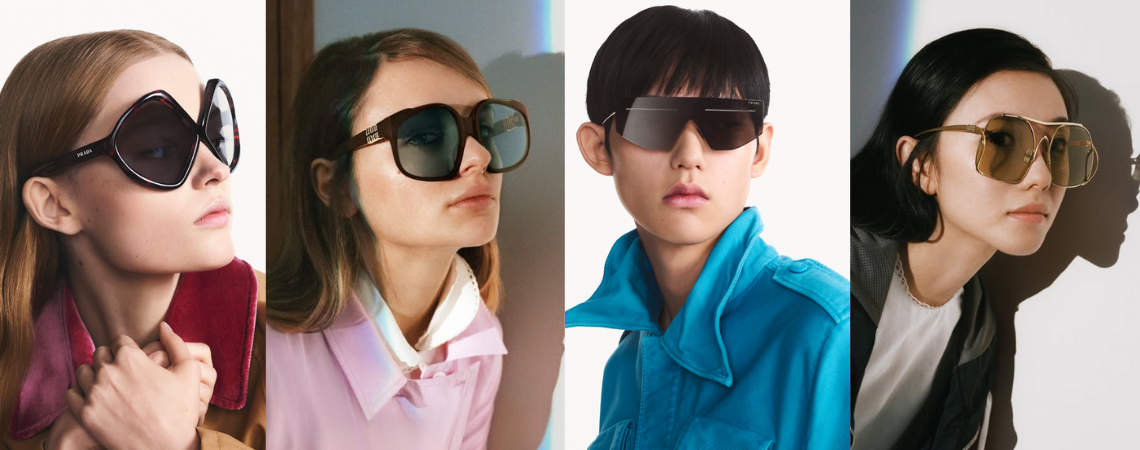 Prada ve Miu Miu Güneş Gözlükleri ile Yaz Tatilinizde Şıklığı Yakalayın