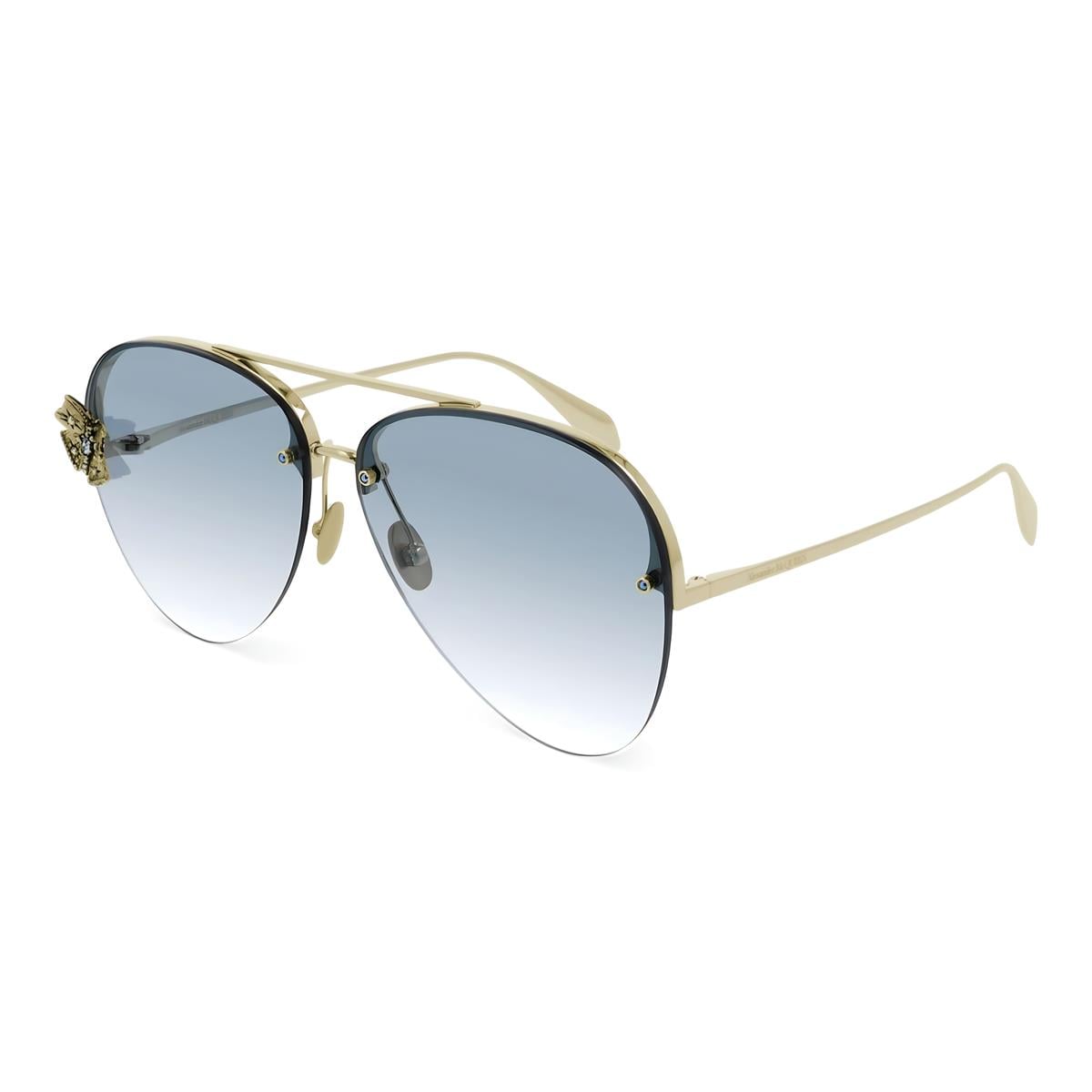 ALEXANDER MQUEEN AM-0272S 001 GÜNEŞ GÖZLÜĞÜ
