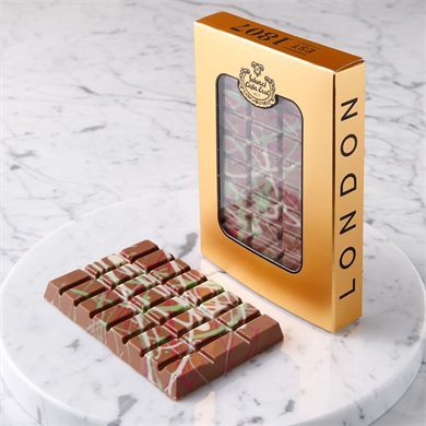Şekerci Cafer ErolDubai Çikolatası - Gold Pencereli Kutu 95 gr