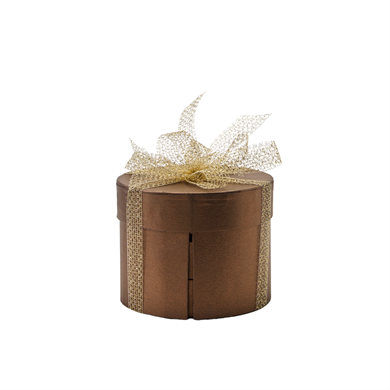 مجموعة الشوكولاتة الهدية - صندوق أسطواني ثلاثي الطبقات