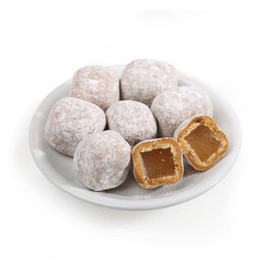 Karamel Çikolata Kaplı Damla Sakızlı Lokum Altın Kutu 110g