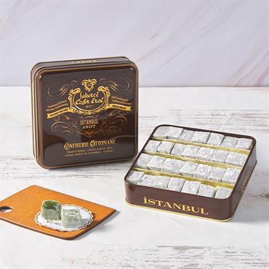 لوكم بنكهة النعناع، علبة معدنية صغيرة 400 جرام (شحن مجاني)