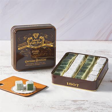 لوكم بنكهة النعناع، علبة معدنية صغيرة 400 جرام (شحن مجاني)