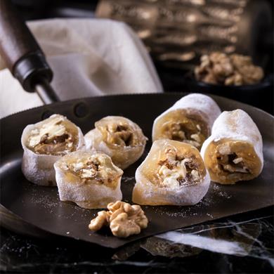 مسحوق الجوز المغمس البهجة التركية الشريرة