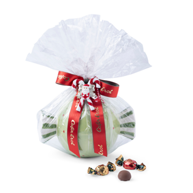 Yılbaşı Özel Çikolatalı Karamel - Şeker Figürlü